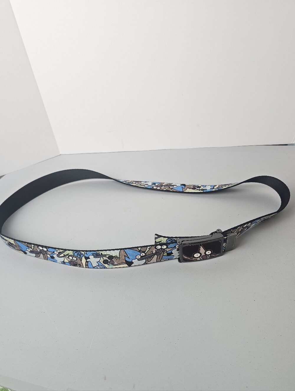 Cartoon Network Regular Show Belt Mordecai Rigby Y2K Spencer's Hot Topic
